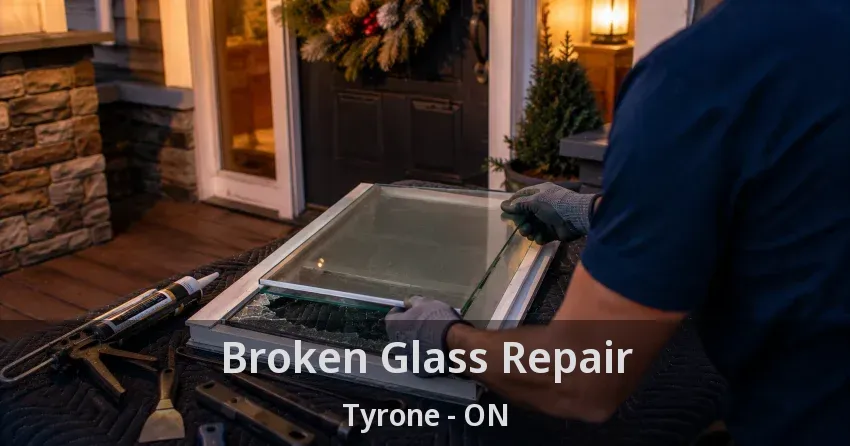Broken Glass Repair Tyrone - ON