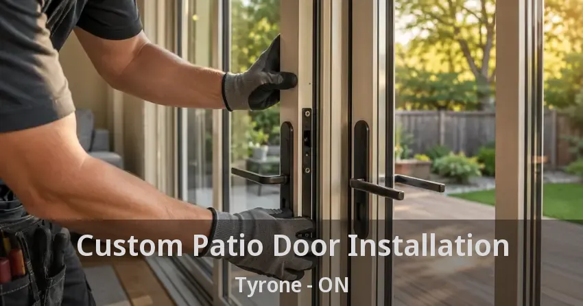 Custom Patio Door Installation Tyrone - ON