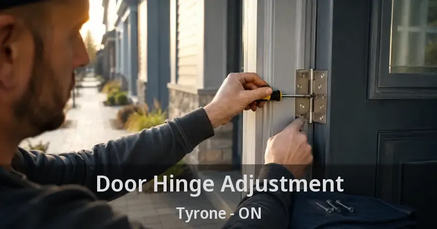Door Hinge Adjustment Tyrone - ON