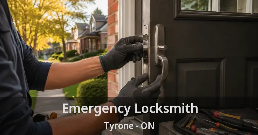 Emergency Locksmith Tyrone - ON