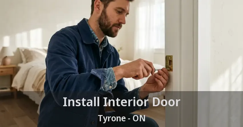 Install Interior Door Tyrone - ON