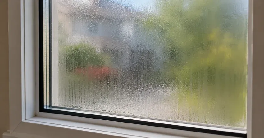 technician installing replacement insulated glass unit in Tyrone
