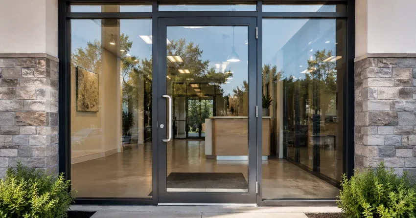 glass door installation sliding patio door in Tyrone